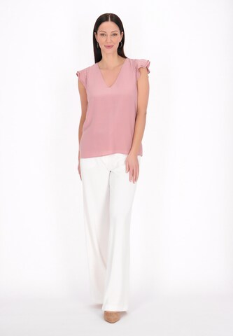 usha BLACK LABEL Блузка 'Fashion Look' в Ярко-розовый