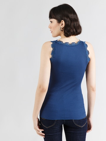 rosemunde Top 'Babette' | modra barva: zadnja stran
