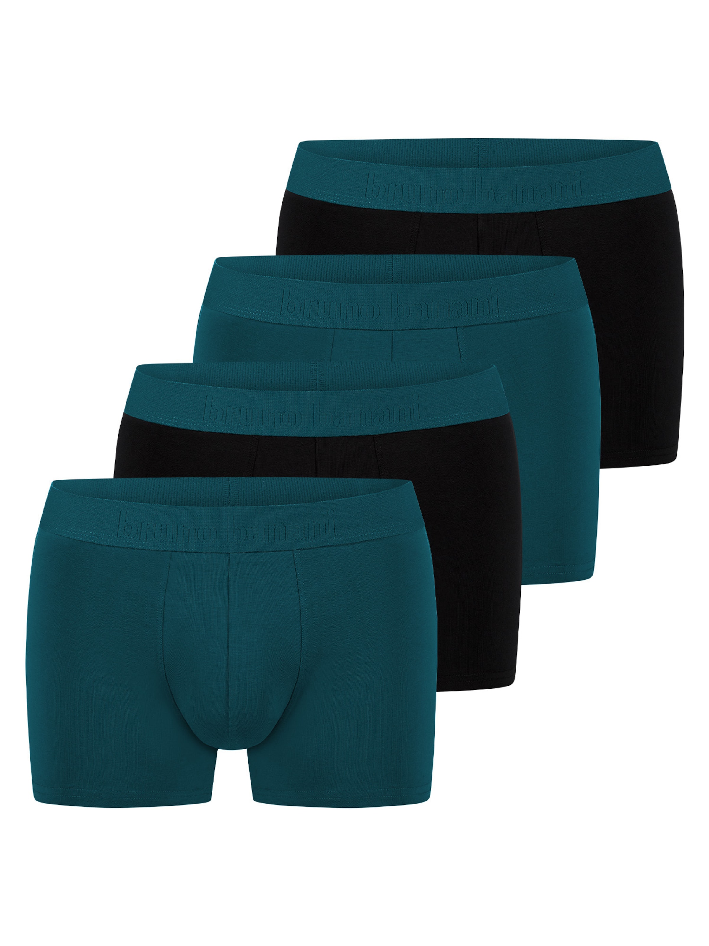 Bruno Banani Boxer shorts 'Flowing' in Green: front