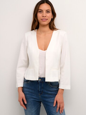 CULTURE Blazer 'CUEloise' i hvid: forside