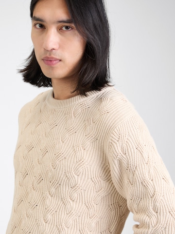 SELECTED HOMME - Jersey en beige