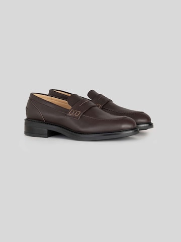 Solari Milano Moccasin in Brown