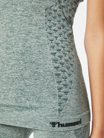 Hummel Sports top in Green