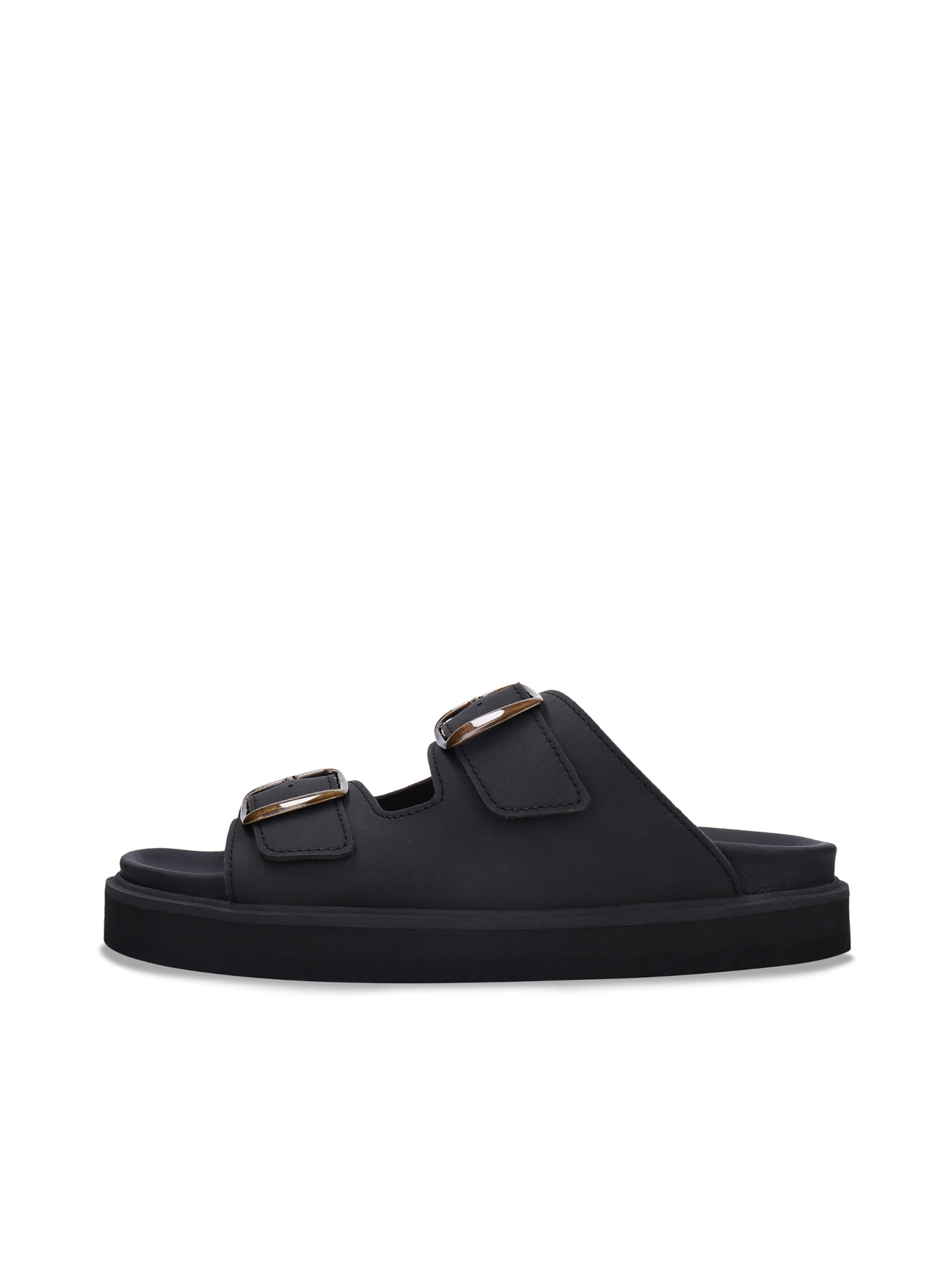 Sandales 'DARKU' nae Vegan Shoes en noir : devant