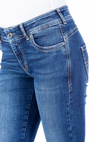 Blue Monkey Slimfit Jeans 'Laura' in Blau