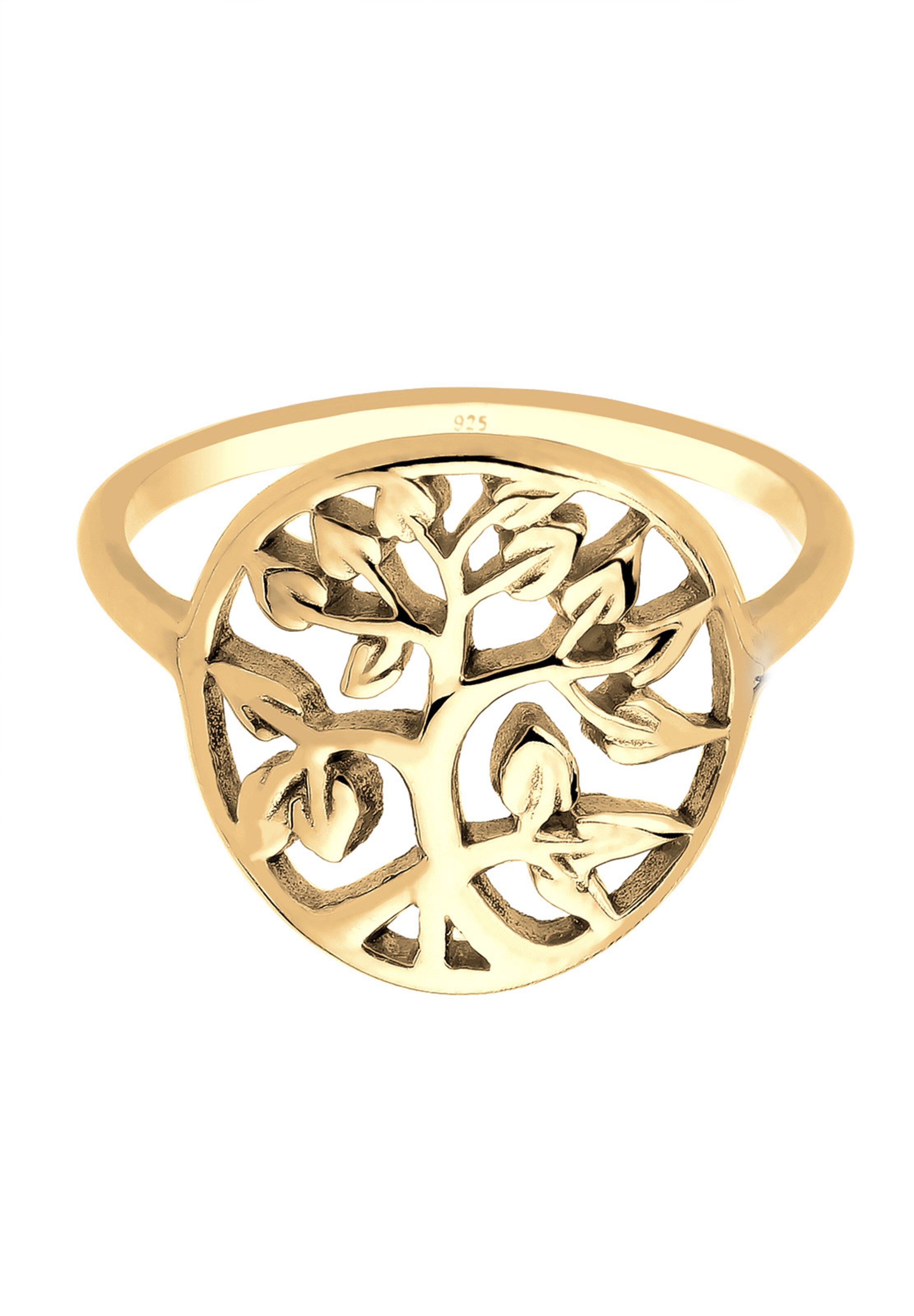ELLI Ring 'Lebensbaum' in Gold