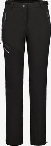 Regular Pantaloni outdoor 'Pinneberg' de la ICEPEAK pe negru: față