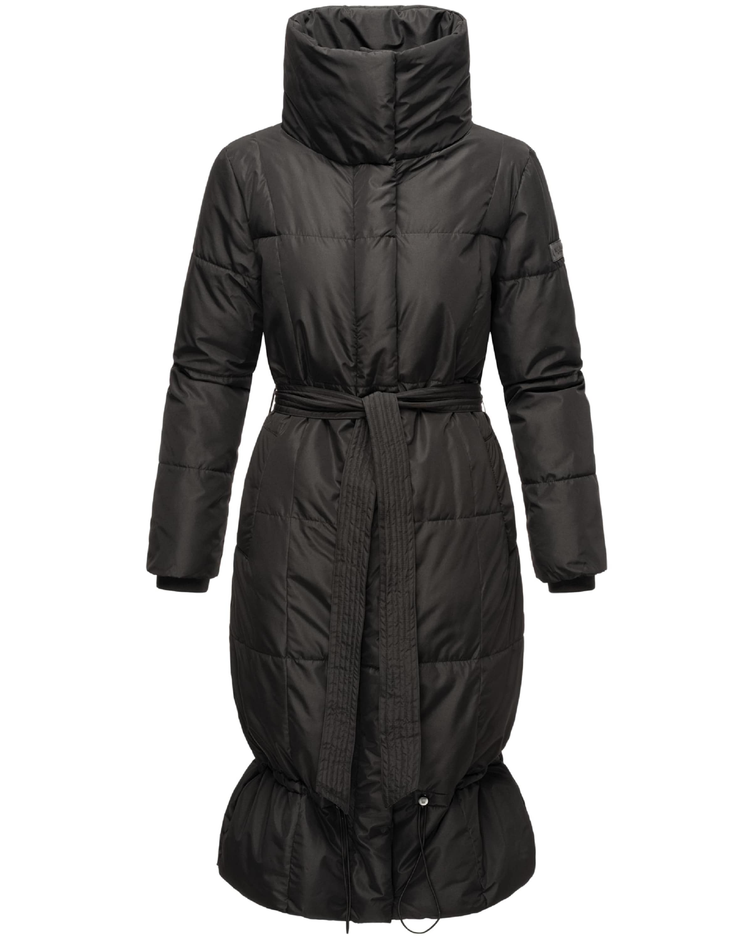 NAVAHOOZimski kaput 'Mirenaa' - crna boja