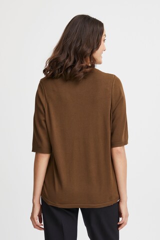 Fransa Sweater in Brown