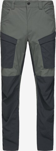 Haglöfs Regular Outdoor Pants 'Mid Fjord' in Grey: front