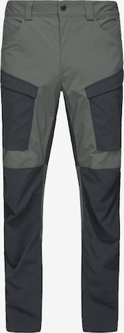 Haglöfs Regular Outdoor Pants 'Mid Fjord' in Grey: front