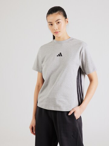 ADIDAS SPORTSWEAR Koszulka funkcyjna 'Essentials' w kolorze szary: przód