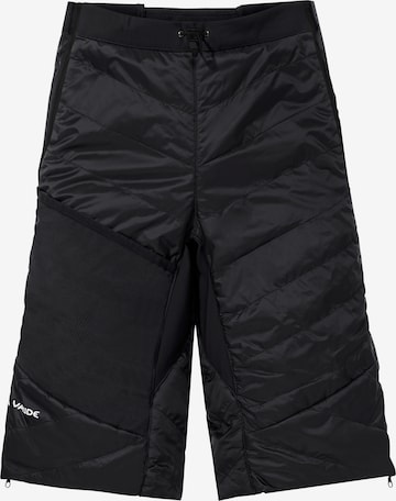 VAUDE Regular Outdoorbroek 'Sesvenna III' in Zwart: voorkant