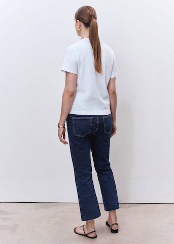 MANGO Boot cut Jeans 'Bootmum' in Blue