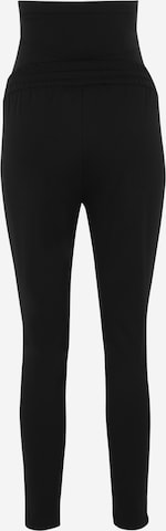 Slimfit Pantaloni con pieghe 'MEVA' di Vero Moda Maternity in nero