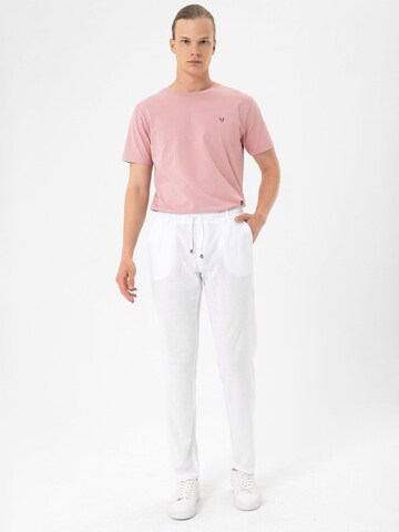 By Diess Collection Regular Trousers in White