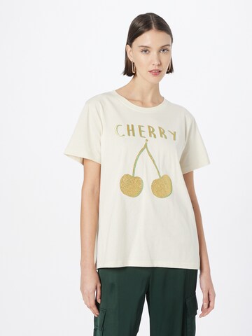 T-shirt Sofie Schnoor en beige : devant