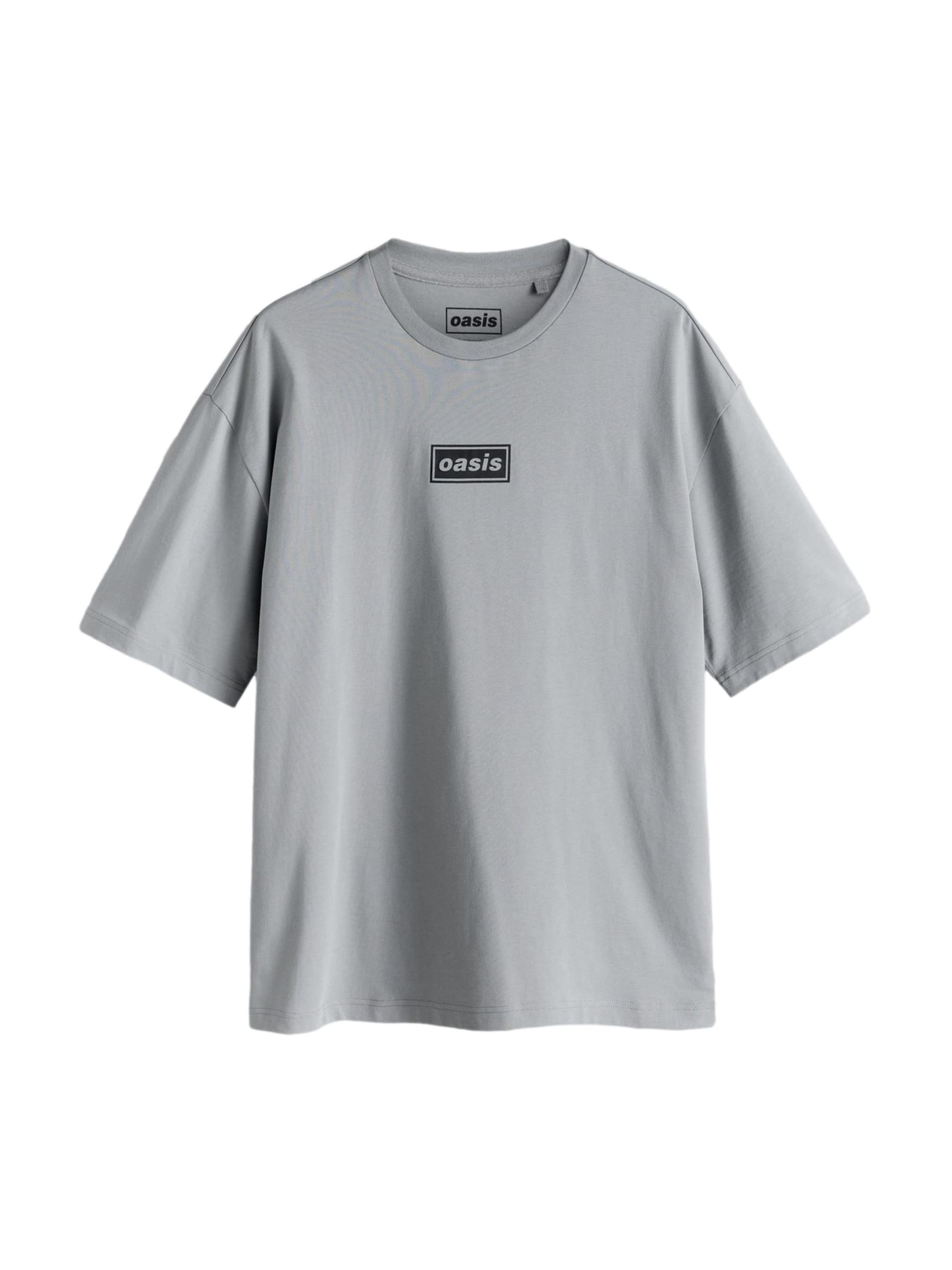 T-Shirt 'Oasis' Next en gris : devant