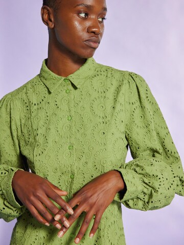 Abito camicia di SELECTED FEMME in verde