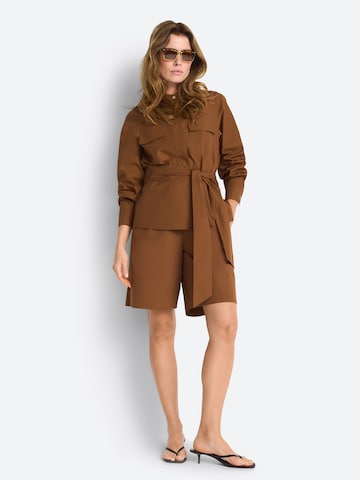 Rich & Royal Normální Kalhoty – hnědá