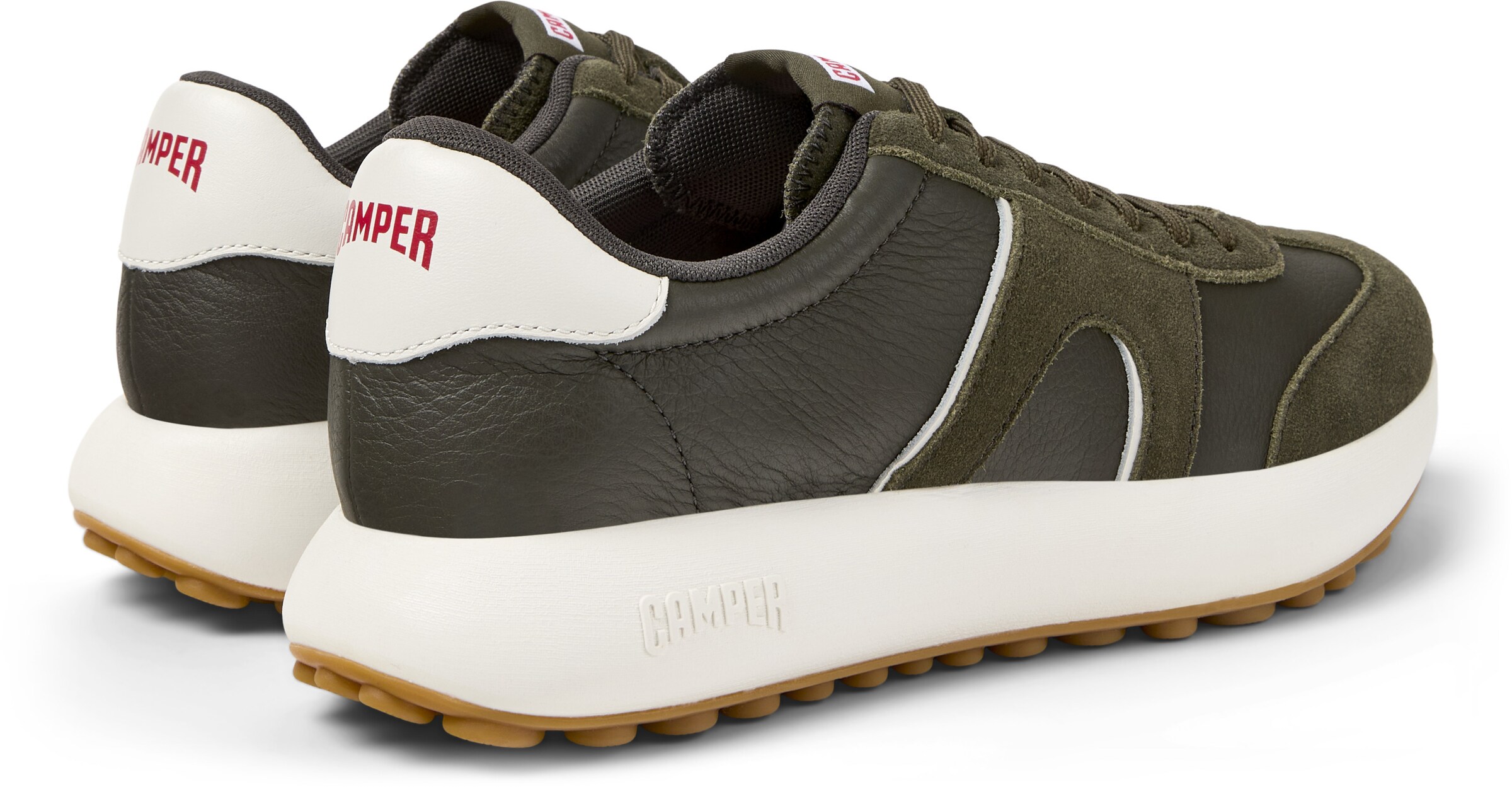 Baskets basses 'Pelotas Athens' CAMPER en vert