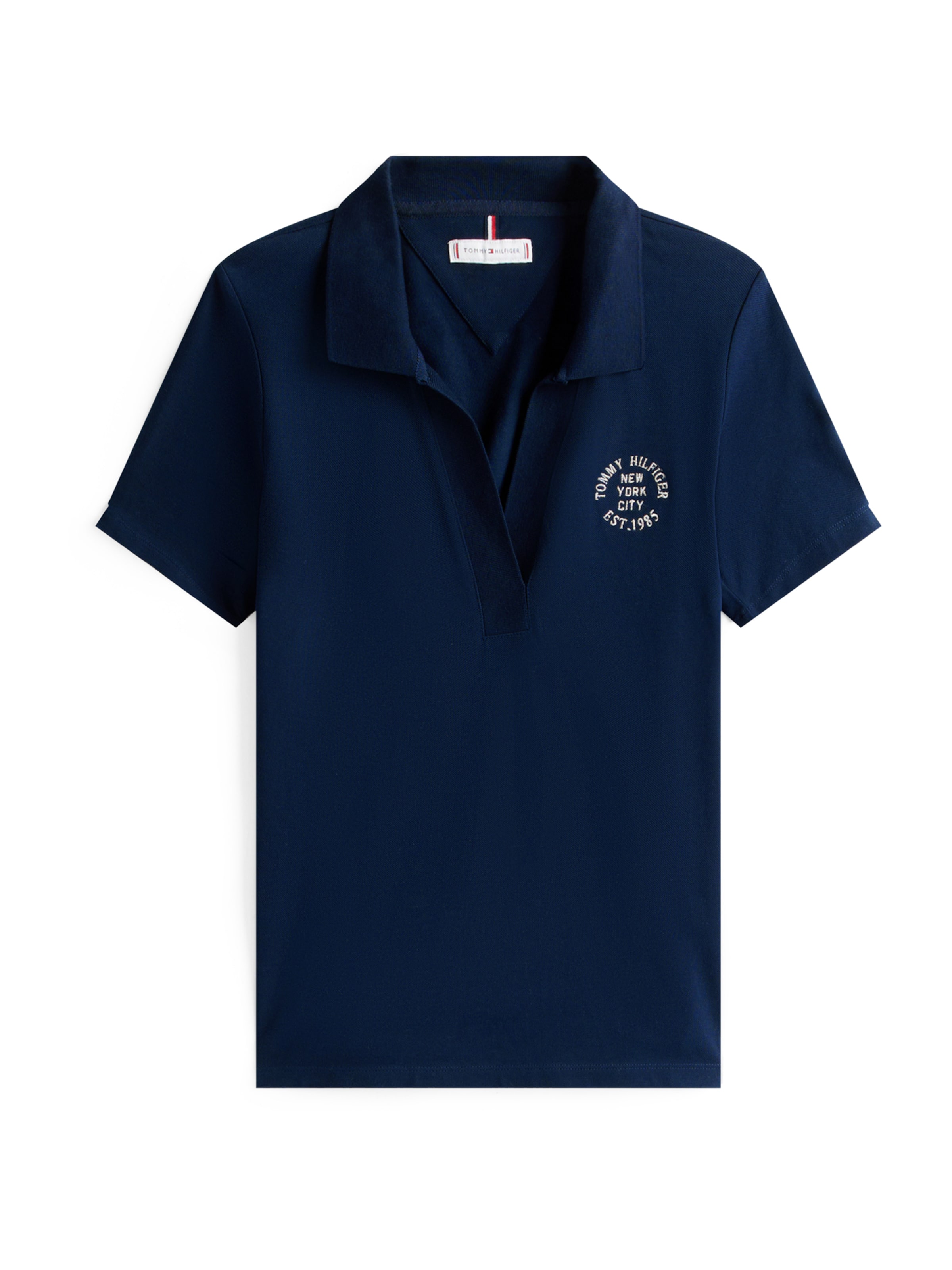 TOMMY HILFIGER Shirt in de kleur Navy / Wit, Productweergave