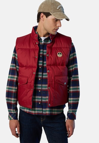 North Sails Weste in Rot