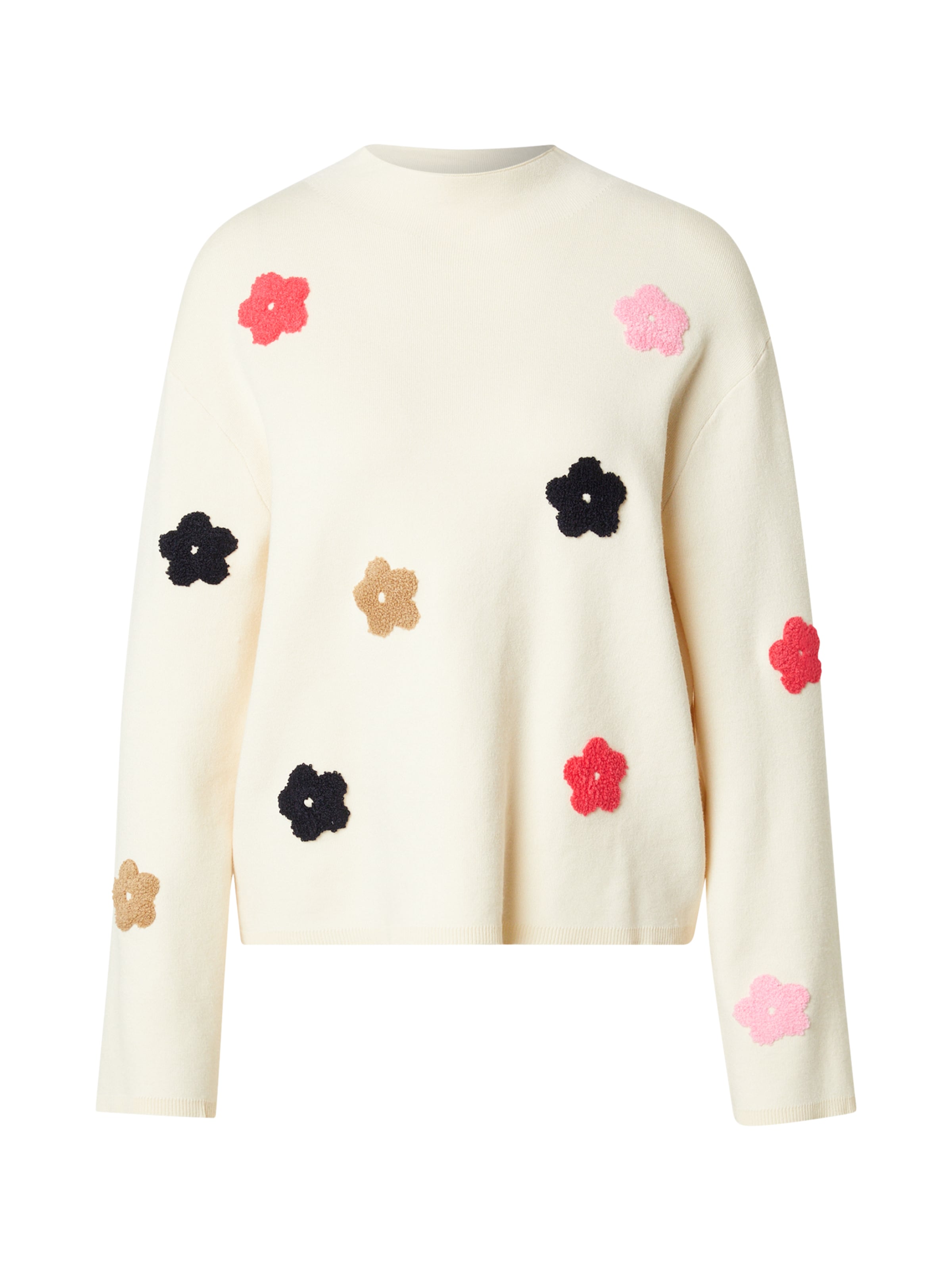 NÜMPH Pullover 'Flow' i hvid: forside