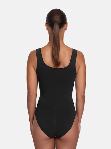 cfab (formerly creamy fabrics) Shapingbody 'Tank Bodysuit Sculpting Shapewear mit Slip' in Zwart
