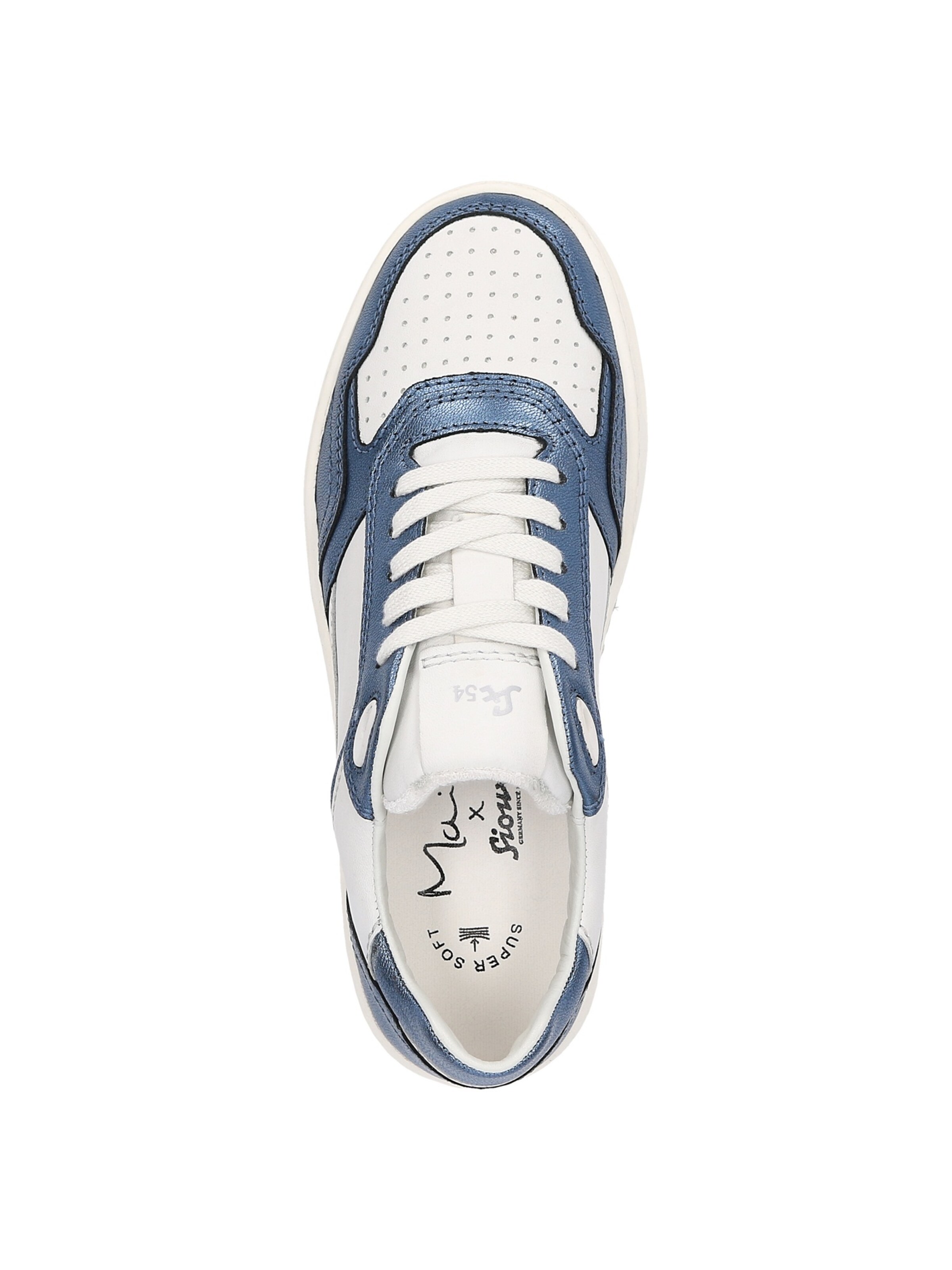 SIOUX Sneakers laag 'Maites 001' in Blauw