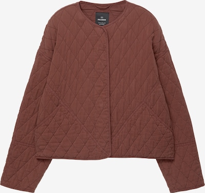 Pull&Bear Přechodná bunda - burgundská červeň, Produkt