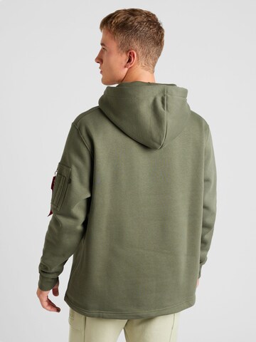 ALPHA INDUSTRIES Суичър в зелено