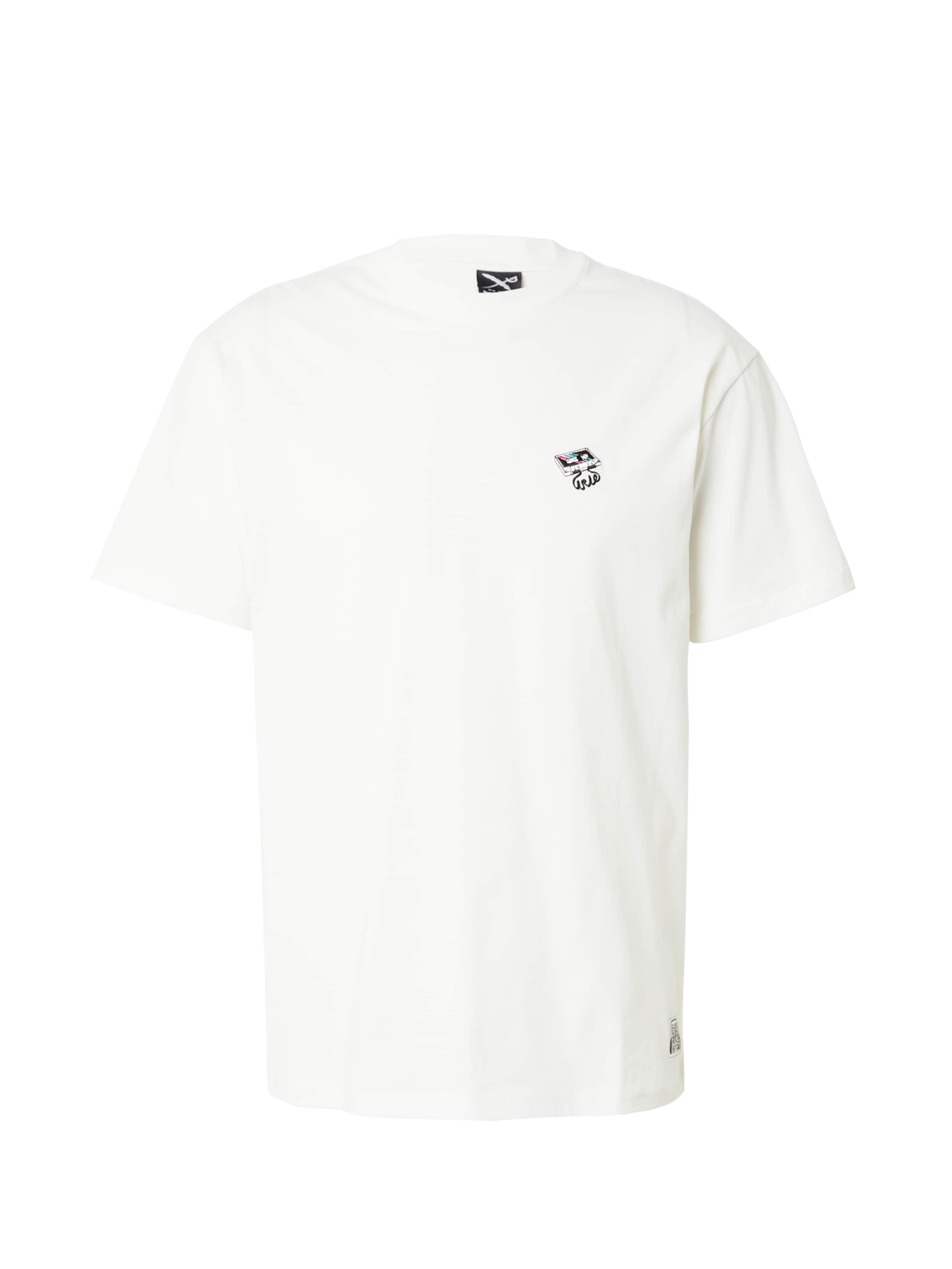 T-Shirt 'Irietape' Iriedaily en blanc : devant