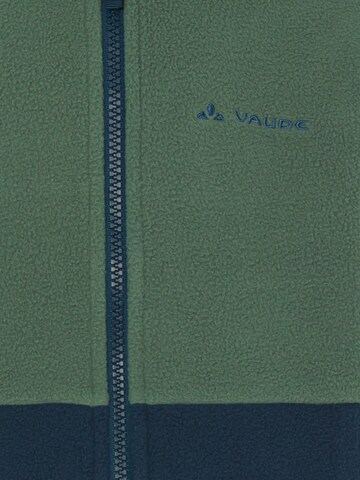VAUDE Athletic Fleece Jacket 'Pulex II' in Green