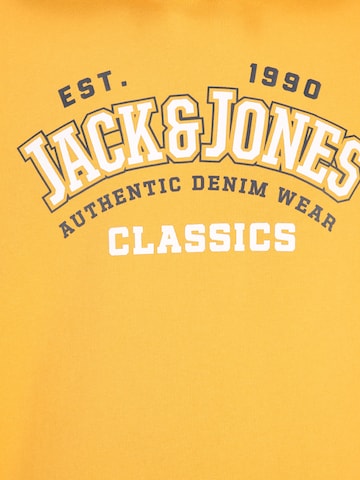 Jack & Jones Plus Mikina - Žltá