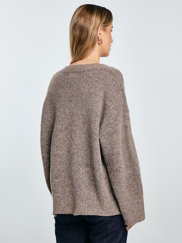 Pullover ' VIOLINA ' di BIG STAR in marrone
