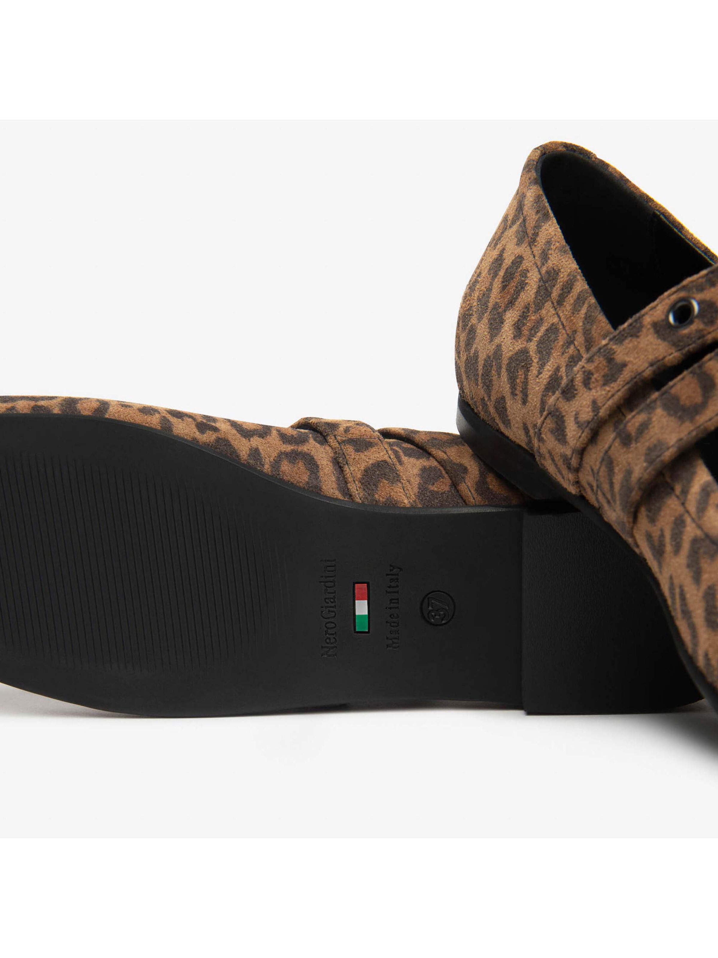 Ballerines à lanières 'Volga Avella' Nero Giardini en marron