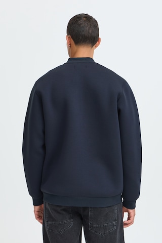 BLEND - Sudadera con cremallera 'BHKEIRAN SCUBA' en azul