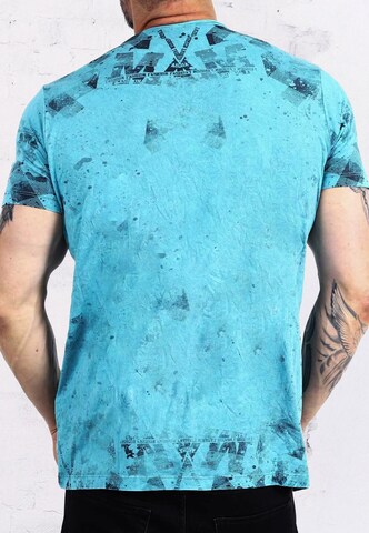 Rusty Neal T-Shirt in Blau