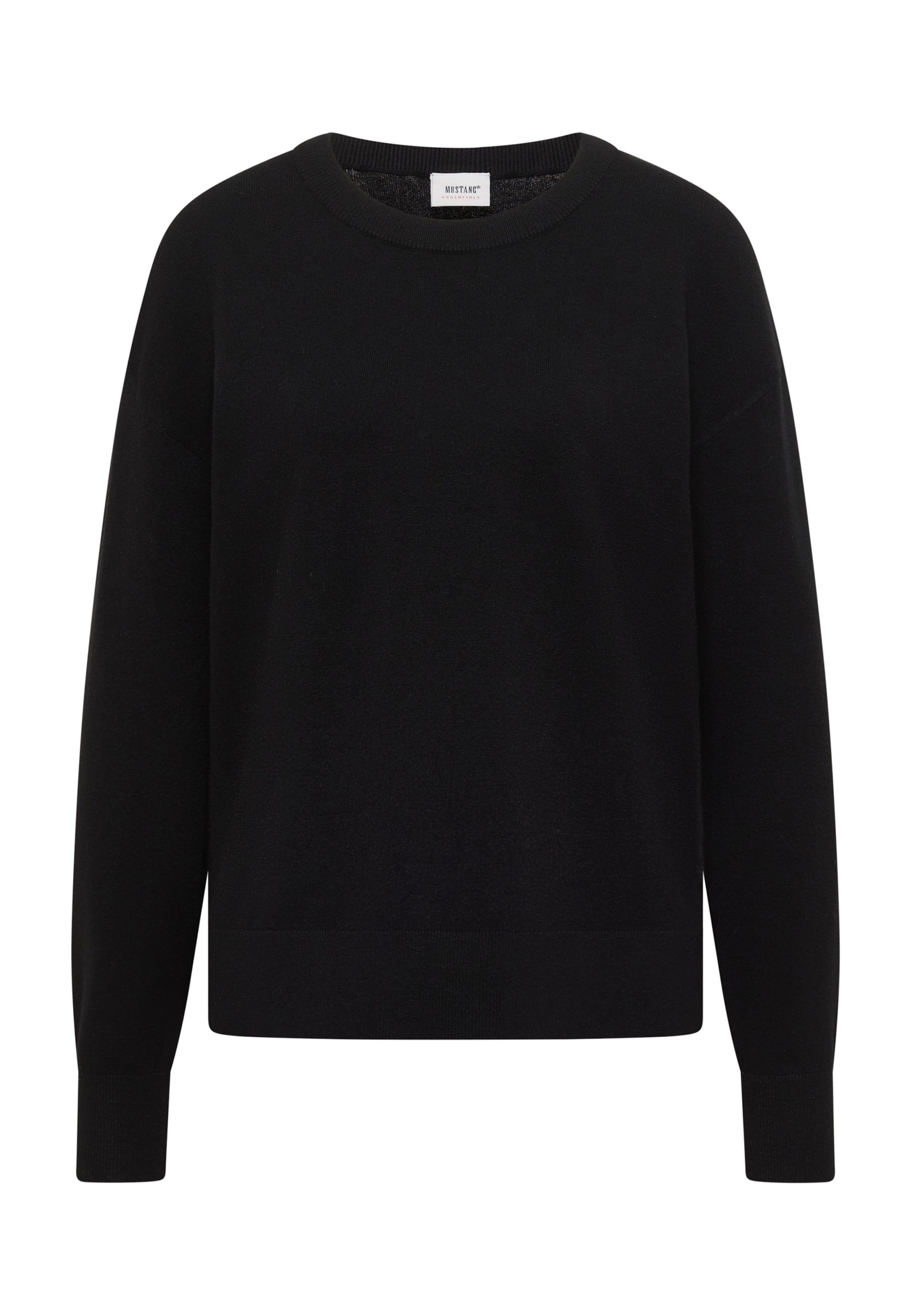 MUSTANG Pullover 'Marianna' in Schwarz: Vorderseite