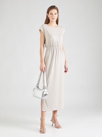 VERO MODA Kleid 'GLITTA' in Beige: predná strana