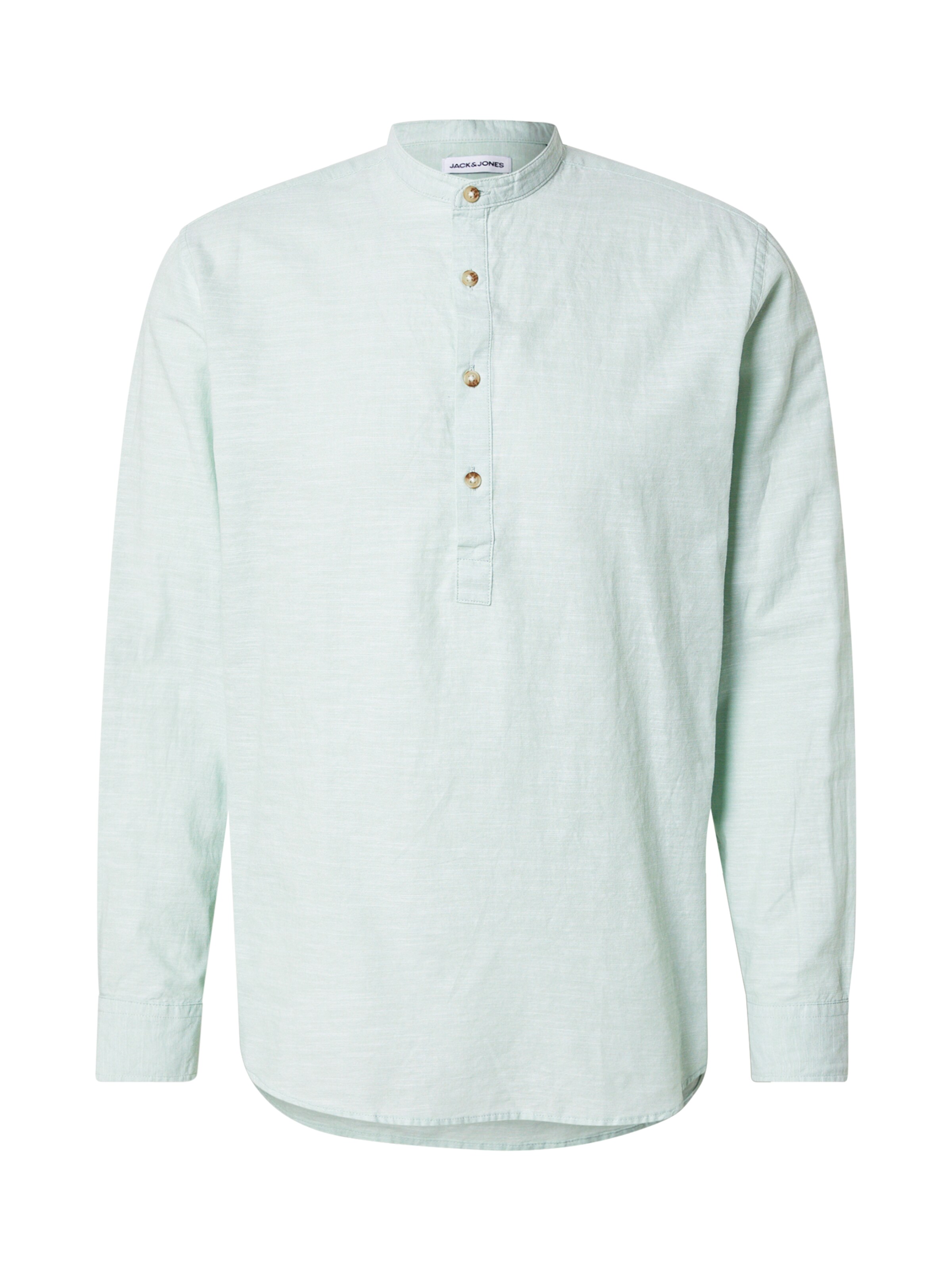 JACK & JONES Πουκάμισο 'JJESummer' σε πράσινο: μπροστά