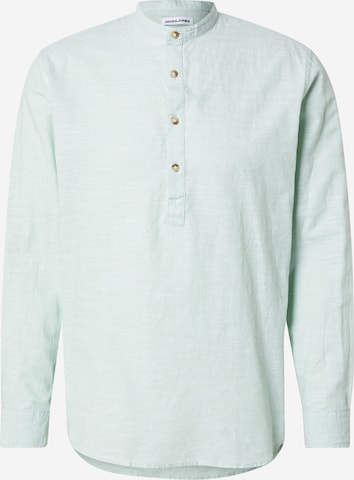 Chemise 'JJESummer' JACK & JONES en vert : devant