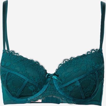 Balconnet Soutien-gorge 'Emily' Hunkemöller en vert : devant