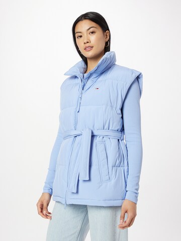 Gilet Tommy Jeans en bleu : devant