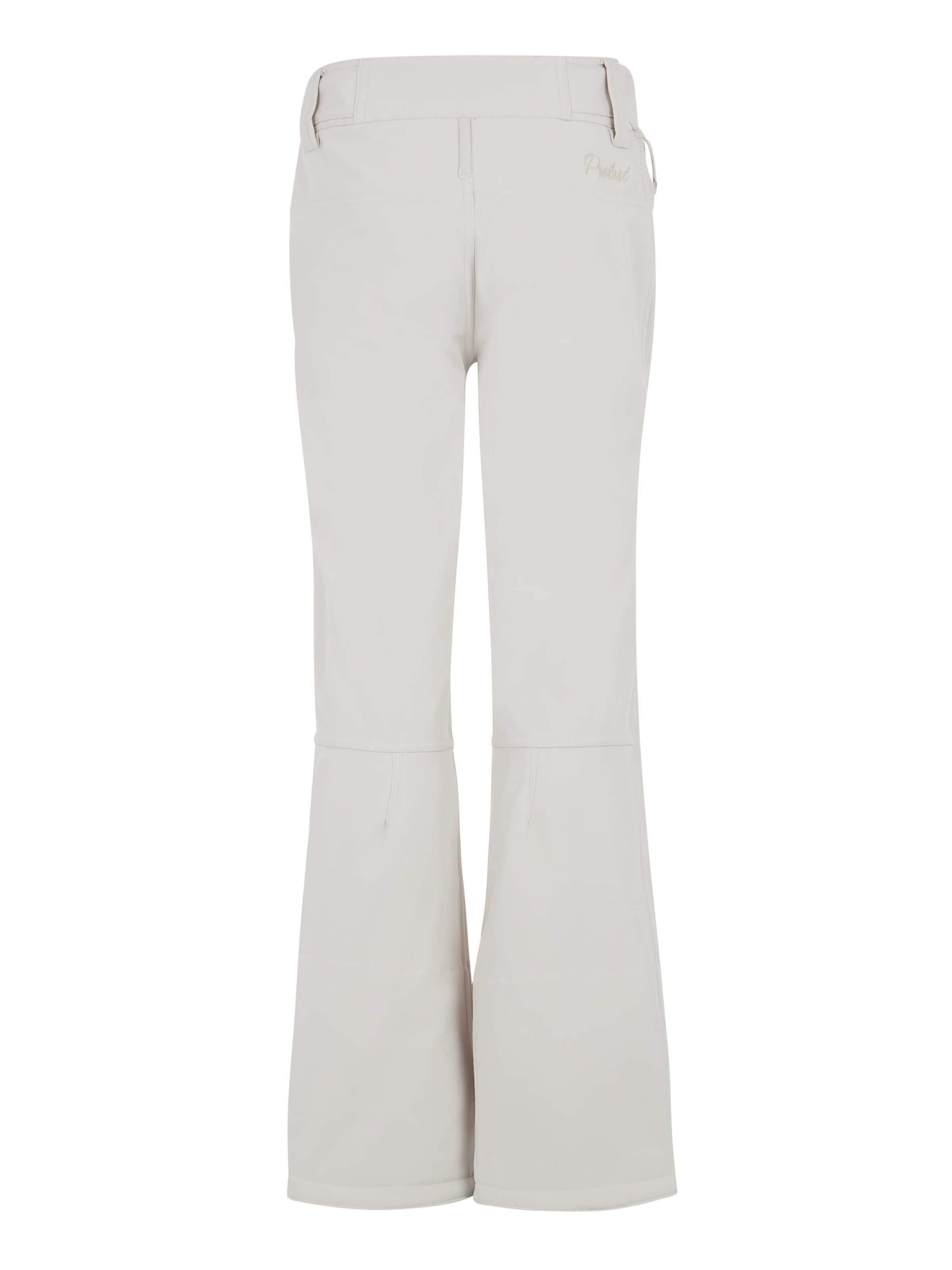 PROTEST Slimfit Sportbroek 'RELOLE JR' in Wit