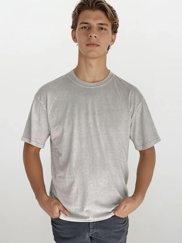 A Question Of (AQO) Shirt 'Ozzy Tee Acid' in Grau: Vorderseite