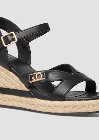 Sandales s.Oliver en noir