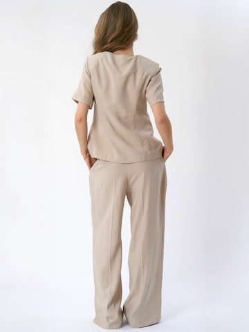 Regular Pantalon ' Isolde ' TEESHOPPEN en beige