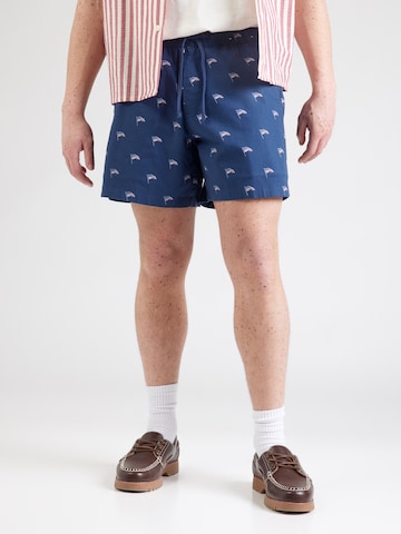 HOLLISTER Обычный Штаны в Синий: спереди